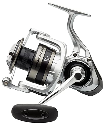 Savage Gear SGS6 4000 FD Rolle - Spinnrolle zum Meeresangeln, Angelrolle für Meerforellen & Wolfsbarsche, Meeresrolle zum Spinnfischen