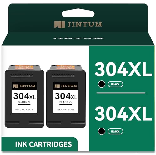 JINTUM 304 XL Druckerpatronen Multipack 304XL Ersatz für Hp 304 druckerpatronen für DeskJet Envy 5000 5030 5010 5020 5032 5020 für HP Deskjet 3750 2630 2620 2622 3720 3730