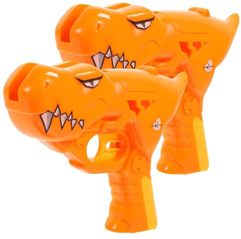 OFFIGAM 2 Piezas Juguete De Pistola De Porta Piruletas Encantador Robot De Piruletas Divertido para Lanzar Juguete De Plástico para Guardar De Cumpleaños