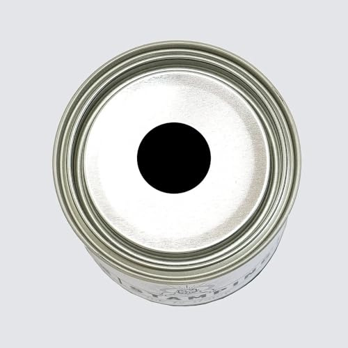 BigStamping Tinta Flexográfica al Agua para Papel, Cartón y Madera, Bote 125 ml, Tinta para Sellos de Goma, Manualidades, Packaging y Superficies Absorbentes (Negro)