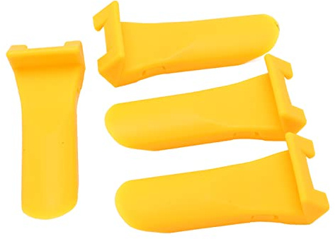 Chiyyak Inserti Efficienti Protezione Copertura Morsetto Ganascia, Protezione Cerchione Ruota in Plastica Resistente per Smontagomme Corghi, Protezioni Cerchione 4 Pezzi