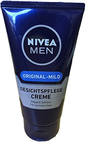 NIVEA Men, Gesichtspflege Creme für Männer, 75 ml Tube, Original-Mild