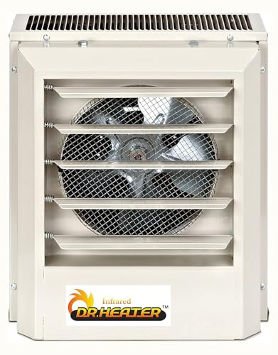 Dr Infrared Heater DR-P350, 5KW_3-Phase, Gray