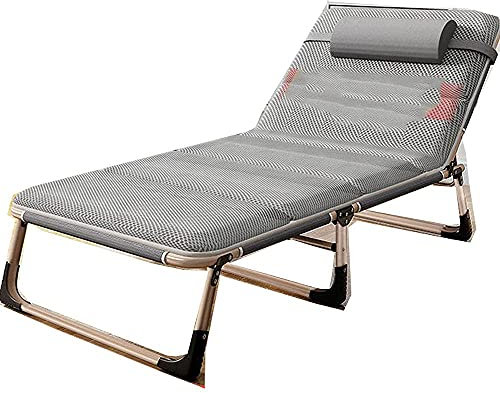 Multi-Positions-Liege, Zero-Gravity-Büro-Nickerchen-Klappbett, Outdoor-Lounge-Terrassenstühle, Strandstuhl, verstellbares, zusammenklappbares Chaise-Sofa-6