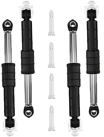4 Packs WH01X20826 Washer Shock Absorber and Pin for ge Washer Damper Replace WH01X10343 WH01X10260 WH01X10385 WH01X10425 AP4265856 PS1482318 AH1482318 EA1482318-3 Years Warranty