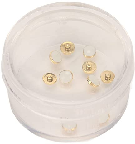 EIMSOAH Pièces de Montre à Points de Lunette Lumineuse, Brillant dans Le Noir, 10 Pièces de Perles pour la Nuit avec 10 Pièces D'accessoires de Pièces de Montre à Points de Lunette (Vert)