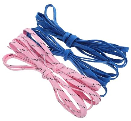 Abaodam 1 Satz Schnürsenkel Für Turnschuhe Stiefel Schnürsenkel Modische Schnürsenkel Sneaker Wachs Schnürsenkel Gewachste Hockey Skate Schnürsenkel Hockey Skate Zubehör 2 Paare