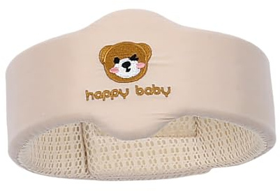 Baby Kopfschutz, Kopfschutz Helm, 360°Anti-Kollision Baby Helm Schutzhelm, Head Protector, Verstellbarer Babyhelm, für Babys im Alter von 0.6 bis 3 Jahren Passend für Kopfumfang 45-54cm (B, 18x6cm)