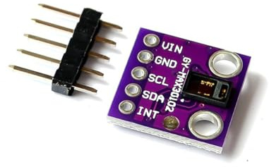 Guaber GY-MAX30102 Modulo Sensoriale della Frequenza Cardiaca Rilevazione Pulsata Test Ossigeno nel Sangue Dispositivo Indossabile Accessori Concentrazione Modulo Sensoriale Pulsossimetro