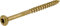 Power Pro 48599 Wood Screws, #9 x 2-1/2, Premium Outdoor Deck Screws, Rust Resistant, Epoxy Coated Bronze, 1lb Box, 100 pcs