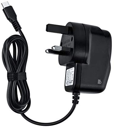 AMEEGO Micro USB UK Mains Charger for Amazon Kindle Fire HD 7 8.9”, PS4, Xbox One, Samsung Galaxy S5, HTC One, LG G4, Sony Xperia Z3, Power Banks, Bluetooth Speakers, and Other Micro USB Devices