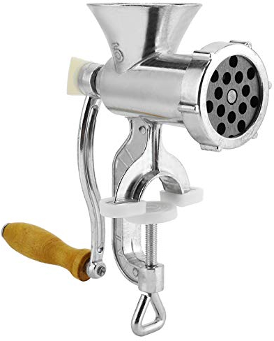 Picadora de carne manual, aleación de aluminio,picadora de carne manual,llenadora de salchichas, máquina para picar carne, cocina de hierro fundido, picadora de cerdo, máquina para hacer salchichas