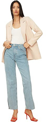 Trendyol dam Trendyol Bey Tket Blazer Trendyol Bey toket blazer, beige,