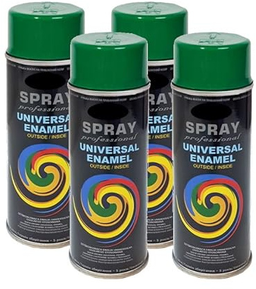 VE-INDUSTRIES 4x LACKSPRAYS CC nach RAL 400ml RAL 6029 Minzgrün