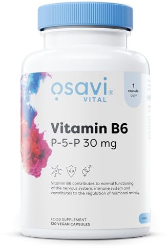 Osavi Vitamin B6 - P-5-P, 30mg - 120 vegan caps