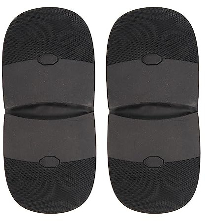 Suole con Tacco in Gomma Resistente All'usura Cuscino Protettore Riparazione di Scarpe 2 Paia di Cuscinetti di Ricambio Antiscivolo per Scarpe Uomo Donna