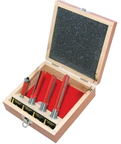Kitchen Router Worktop 4Pc Bit Set Tools Kit Cutter Laminate Worktop