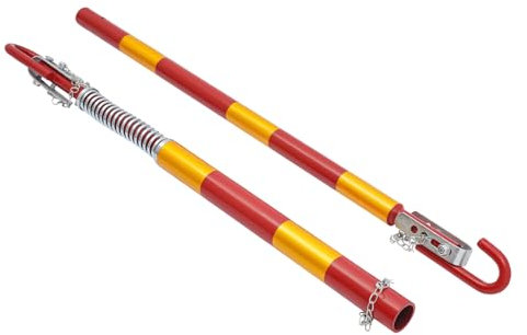 Barre de remorquage 5 000 kg, sécurité 5 T, Brride, rouge, universel, voiture, SUV, camionnette, camion, fer, 95 cm + 88 cm