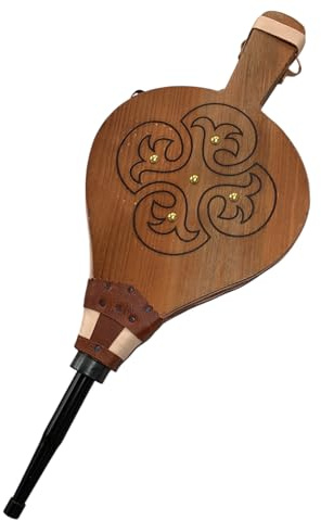 Todo Cultivo Soufflet pour cheminée ou barbecue en bois et cuir 52 cm.
