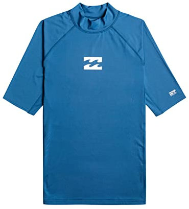 Billabong Waves All Day - Kurzarm-Rashguard für Männer Beige