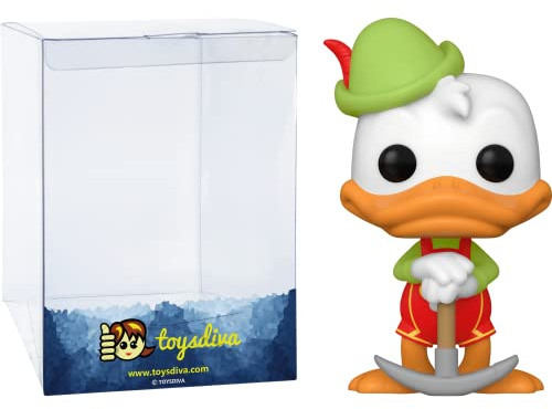 Matterhorn Bobsleds Donald: Pop! Vinyl Figurine Bundle with 1 Compatible 'ToysDiva' Graphic Protector (813 - 50375 - B)