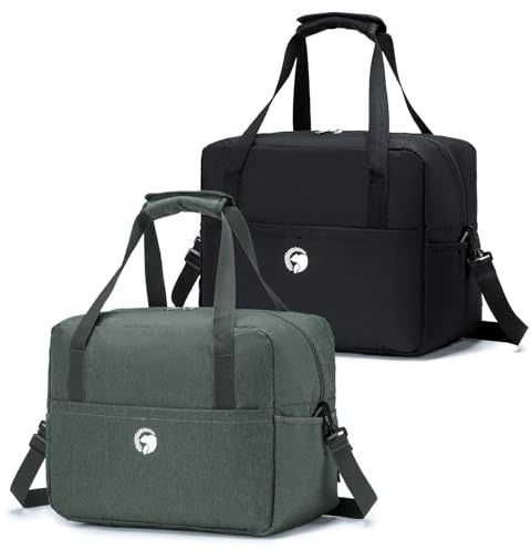 SPAHER 25L Kabinväska 40x30x20 Wizair Vueling Handbagageväska Duffelväska Resväska med Våt Ficka Cabin Bag Sportväska Weekenderväska Hopfällbart Handväska Travel Duffle Bag för Män och Kvinnor