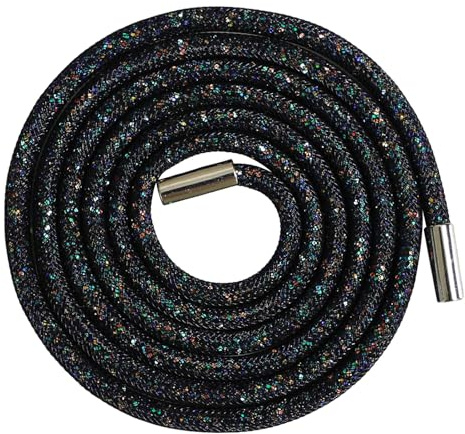 Jamron Una Pieza 6MM Brillante Cuerda de Pedrería Recambios Cordones para Sudadera Capucha Pantalones SN0707247 Verde Oscuro