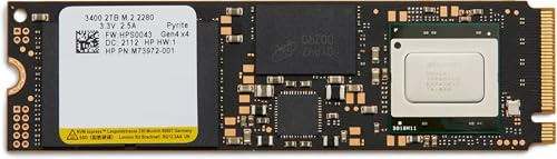 HP 2TB M.2 2280 Internal Solid State Drive - PCI Express NVMe (PCI Express NVMe 4.0 x4) - Mobile Workstation, Laptop, Computer Device Supported