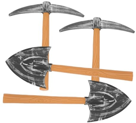 Toddmomy 4 Pièces Accessoires Nains De Faux Chat De Costume Accessoire De d'halloween Bêche Éponge Cosplay Mini en Plastique Eva