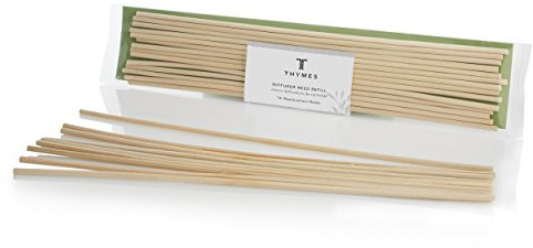 Thymes Reed Stick Refill - Rattan Refill for Reed Diffuser- 14 Reeds - Unscented