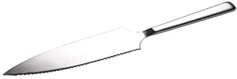 APS Cake lifter Classic, cake lifter, kitchen helper, patisserie helper, high gloss polished, with one serrated edge, ergonomically profiled hollow handle, 5 x 22,5 cm, 3 cm height