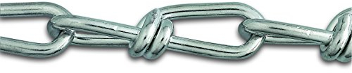 Chapuis, Victor Kette nicht geschweißt, verzinkter Stahl, maximale Arbeitslast 30 kg, Durchmesser 1,4 mm, Länge 2,5 m, ideal für Aufhängung und Hundeleine, Widerstand