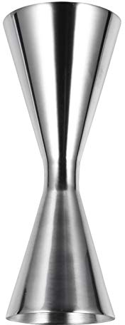 Double Doseur 30ml 60ml en Acier Inoxydable Argenté