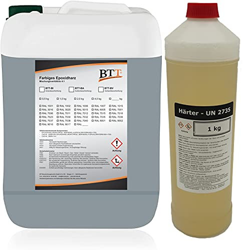 BTT-BP 2k Beschichtung für den Pool Poolfarbe Schwimbadfarbe Ral 7001 15kg