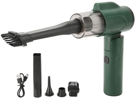 Zerodis Cordless Handheld Vacuum Cleaner Mini Portable Vacuum Cleaner for Homes Vehicles Offices, 30W Powerful Suction, Quick Blowing, Multi Purpose with 1300mAh Lithium Battery