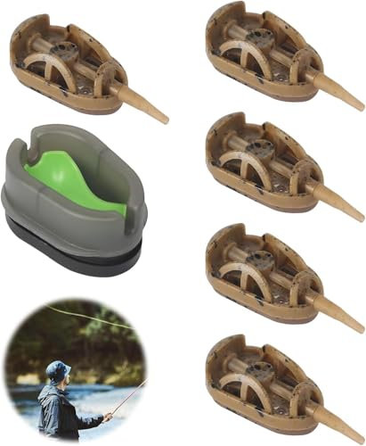 Fishing Feeder, Feeder Zubehör,für Die Fischerei, Futterkorb Angeln, 20g, 30g, 40g, 50g, 60g, Method Feeder,6 Stück