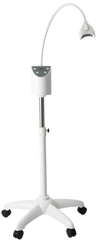 Professionell tandblekningsenhet med LED-lampa, tandblekningsaccelerator för hem och klinik, inklusive blekning och skyddsglasögon, 5–30 min timer