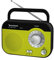 Sunstech RPS560GN - Radio de Sobremesa (AM/FM, 800 mW RMS), Color Verde