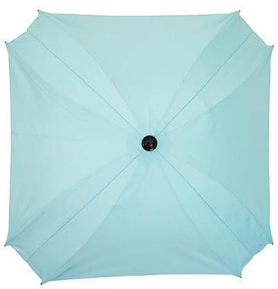 Skyline New Sonnenschirm für Kinderwagen, mit flexiblem Befestigungsarm, Sonnenschirm mit UV-Schutz, Durchmesser 70 cm (Marineblau)
