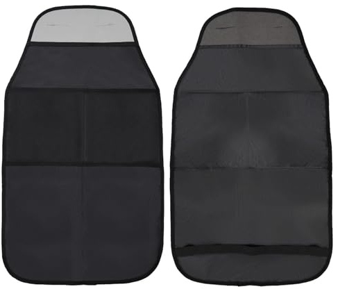 Protector de respaldo de coche, funda de asiento de seguridad para niños, multiusos, accesorios interiores de coche, bolsa de almacenamiento impermeable para niños y adultos