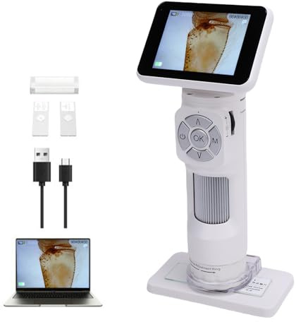 Aoresac HD Kids Microscope Kit with 10MP Resolution, Wide Applications for Educational Purposes, USB Microscope for PC Connection, Great Documenting Discoveries and Sharing with Others (Monocular)