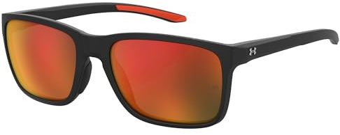 Solglasögon UNDER ARMOUR UA 0005/S RC2 MATTE BLACK ORANGE 58/19/145 MAN