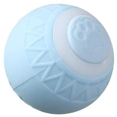 Smart Interactive Cat Toy Ball – Palla rotante automatica per gatti – Palla elettrica automatica per gatti, protezione dei mobili, compagno di viaggio