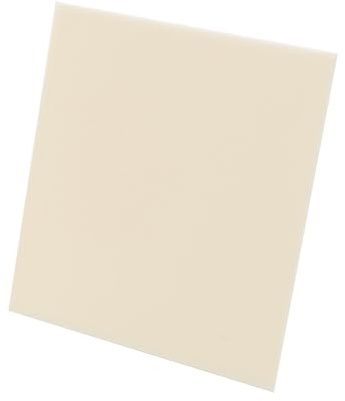 Akrylskiva Klar Transparent Perspex, Akrylark Flerfärgad 200x200mm 3mm for konstdesign hantverk Heminredning(Beige)
