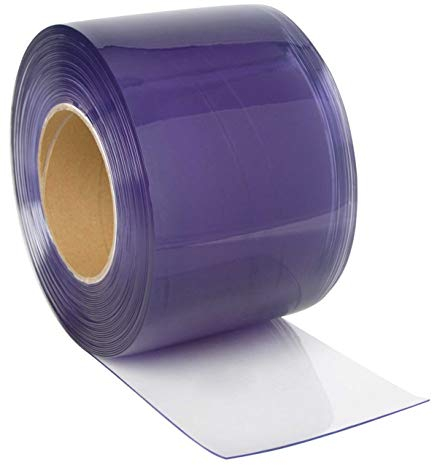 Kerbl Streifenvorhang (für Ställe / Paddocks / Hallen, Rollenlänge 25 m, Breite 30 cm, Vorhang transparent, PVC, ohne Montagematerial) 291150