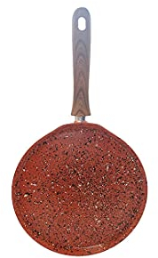 Venteo - Poêle à Crêpes Granit - Revêtement granit antiadhésif - Diamètre 26cm