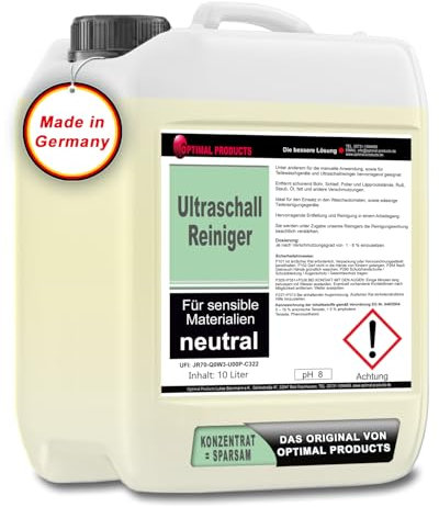 Ultraschallreiniger einer für alles | Konzentrat | NEUTRAL | 10 Liter Kanister