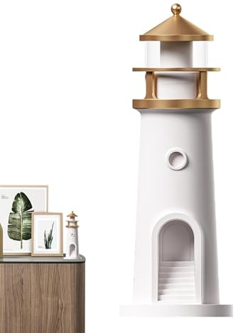 Luz nocturna LED náutica, luz nocturna de playa, lámpara de noche recargable, tema náutico, luz nocturna para dormitorio, habitación infantil, mesita de noche, guardería