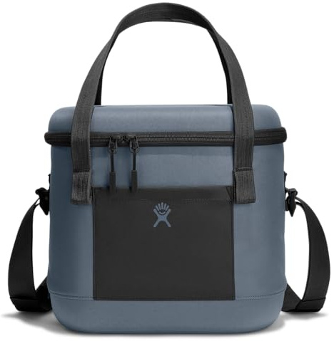 Hydro Flask Cooler Bag for Beach, Beverages and Travel - Insulated Soft Lunch Bag - 12 L Capacity in Koala and Black