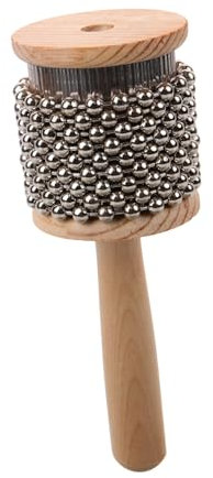 minkissy Cabasa Holz-musikinstrument Für Kleinkinder Kleine Perkussionsspielzeug Cabasa-musikinstrumente Für Junge Mädchen Und Junge Mädchen